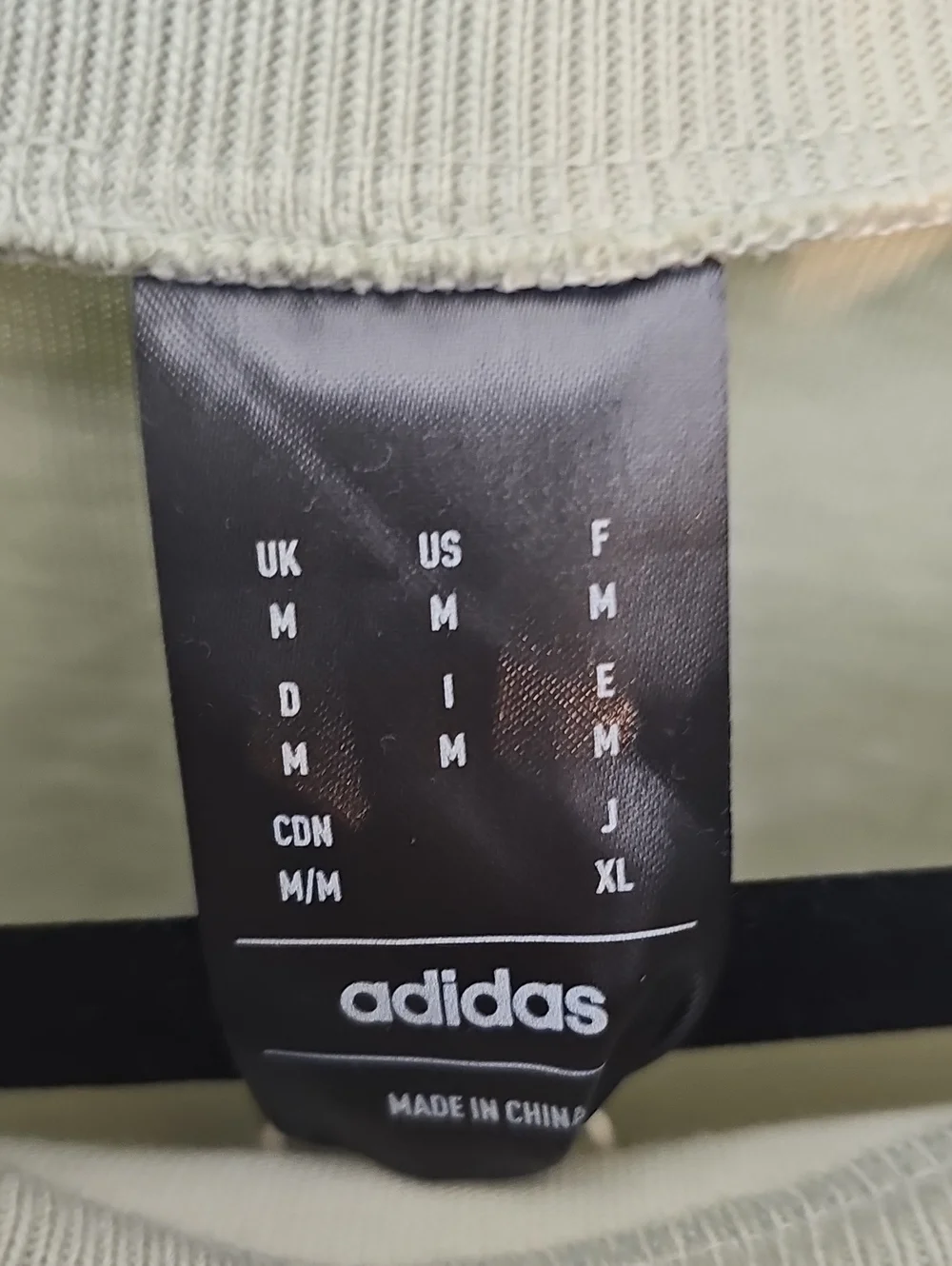 Adidas Men's Light Sage Long Sleeve Top NWT